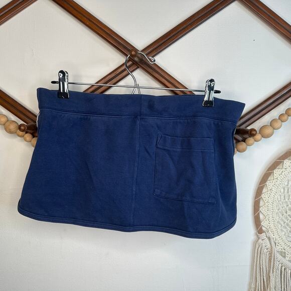 Vintage Abercrombie & Fitch AFGYM Micro Mini Navy Blue Skort - Picture 4 of 5